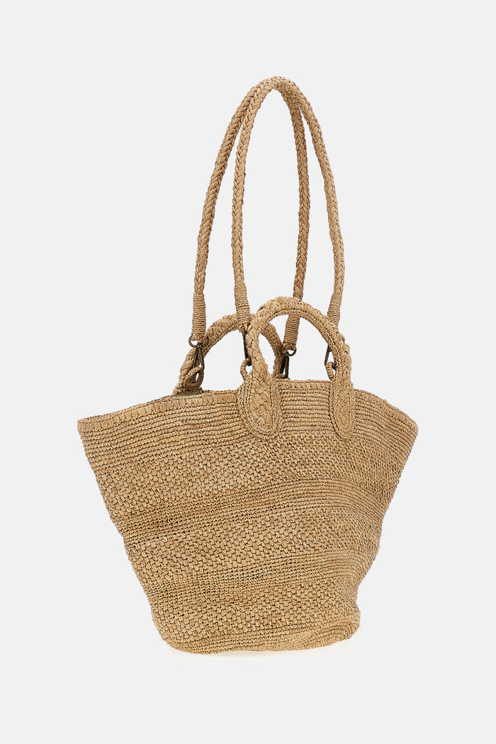 Ibeliv Bags Beige Raffia
