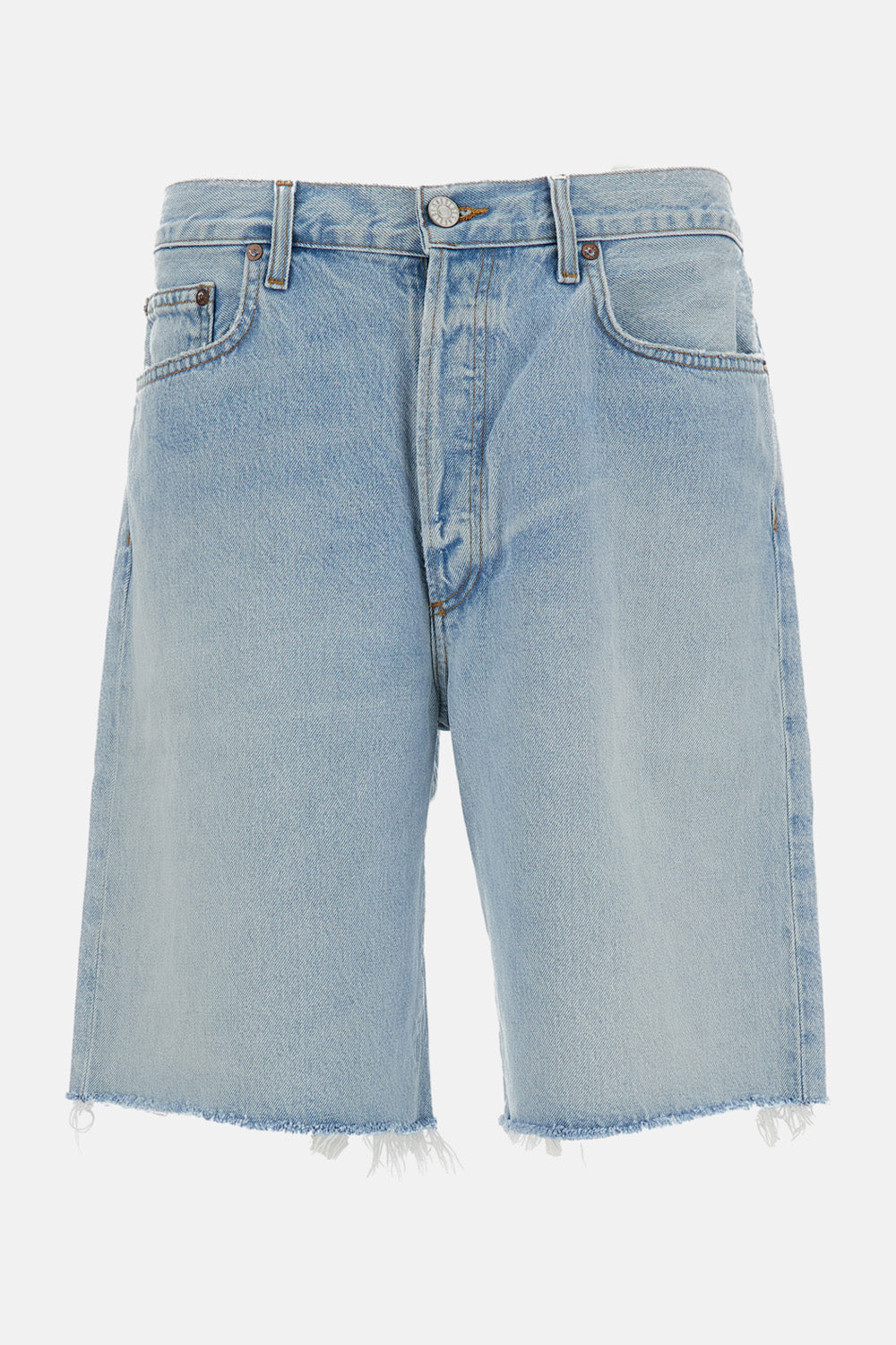 Agolde Shorts Azzurro Co Lyc