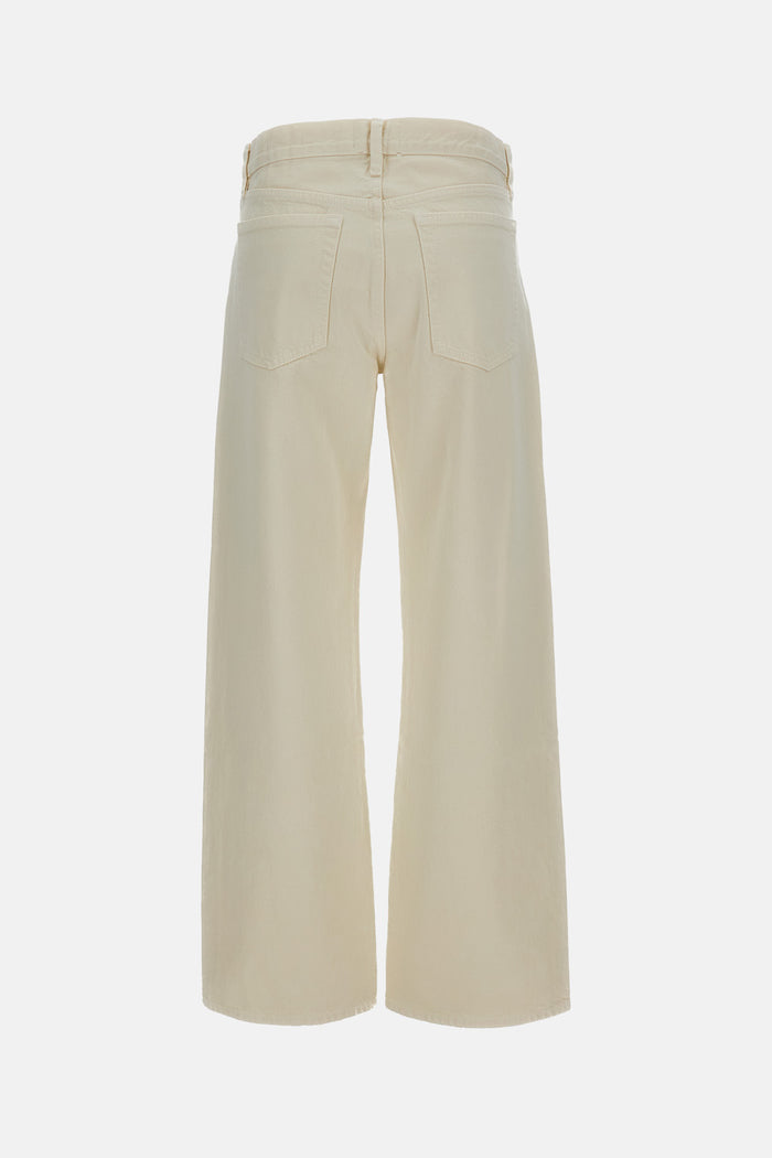 Frame Jeans White Cotton