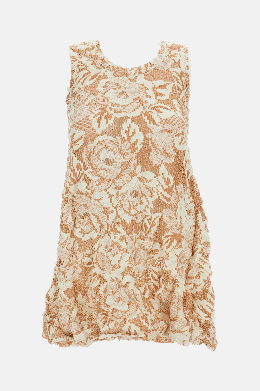 Comme Des Garcons Top Beige