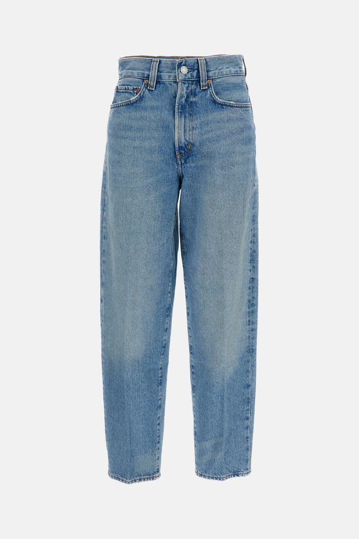 Agolde Jeans Sky Blue Cotton