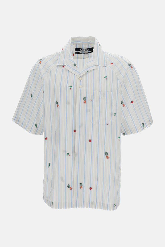 Jacquemus Shirts Azzurro