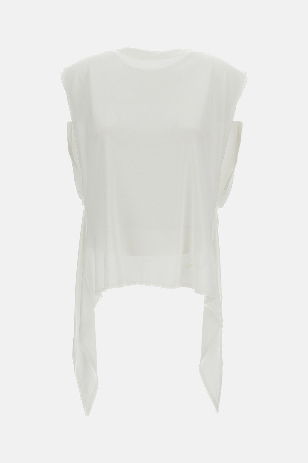 Jacquemus Top Bianco Pi Pl