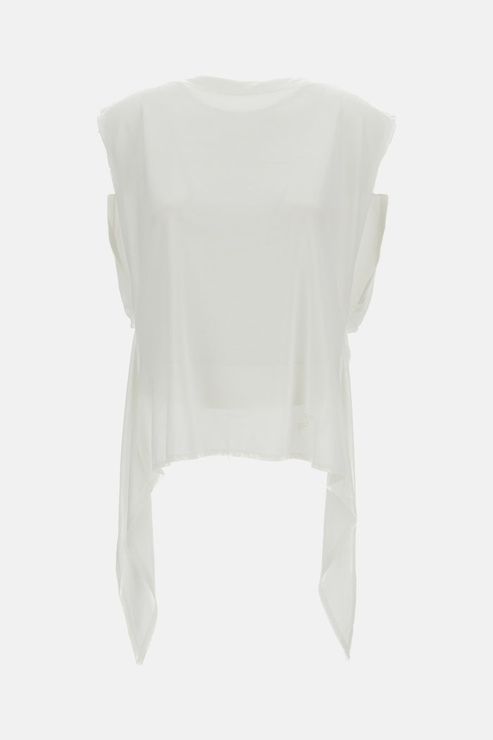 Jacquemus Top Bianco Pi Pl