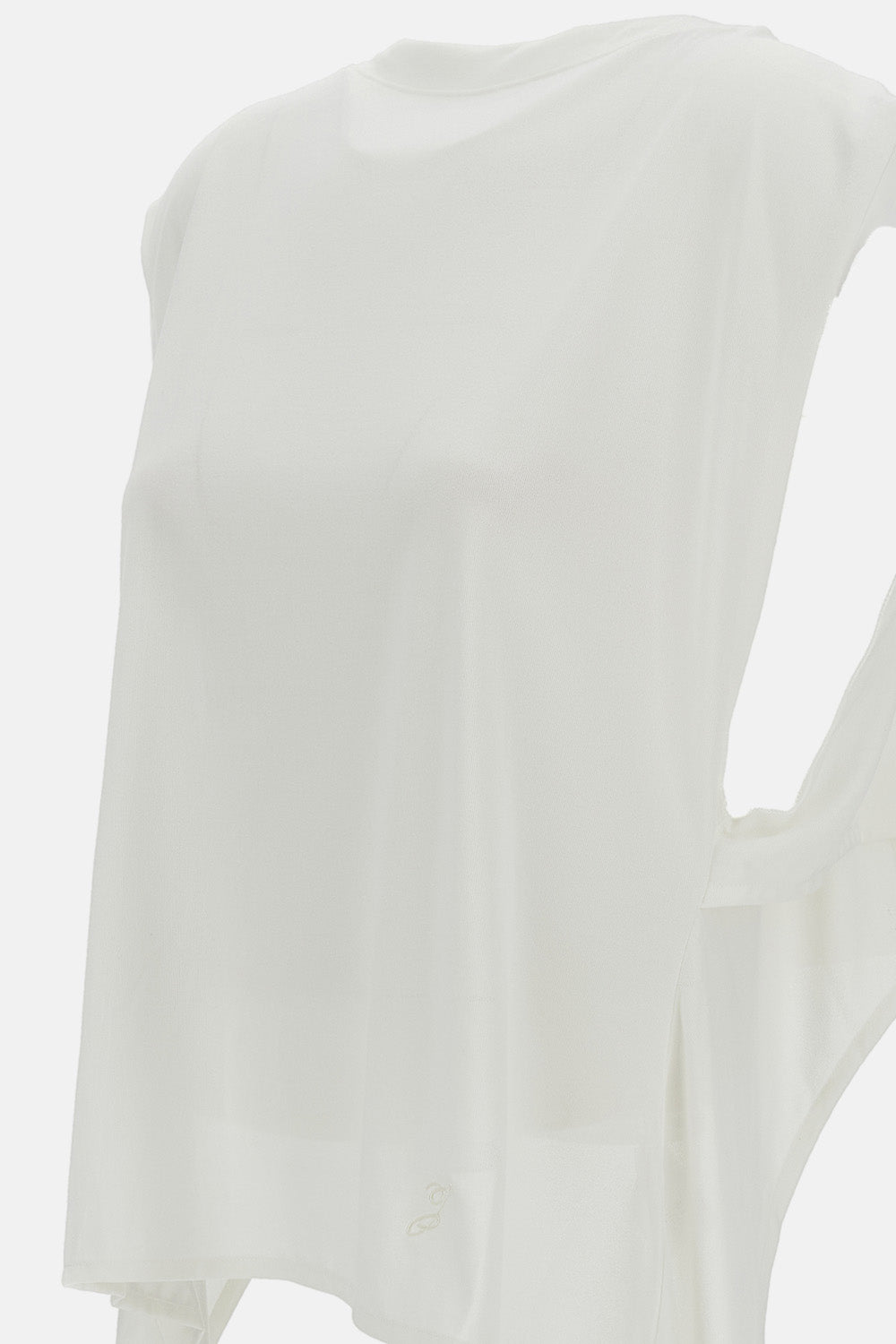 Jacquemus Top Bianco Pi Pl