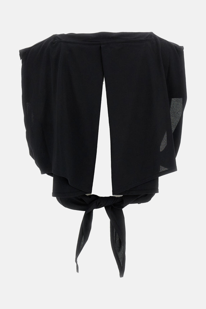 Jacquemus Top Nero Pi Pl