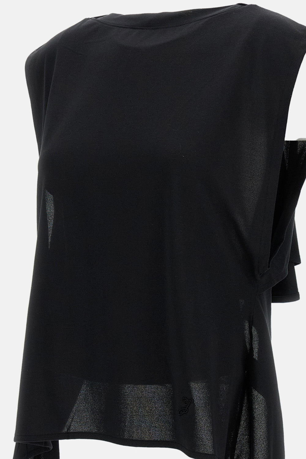 Jacquemus Top Nero Pi Pl