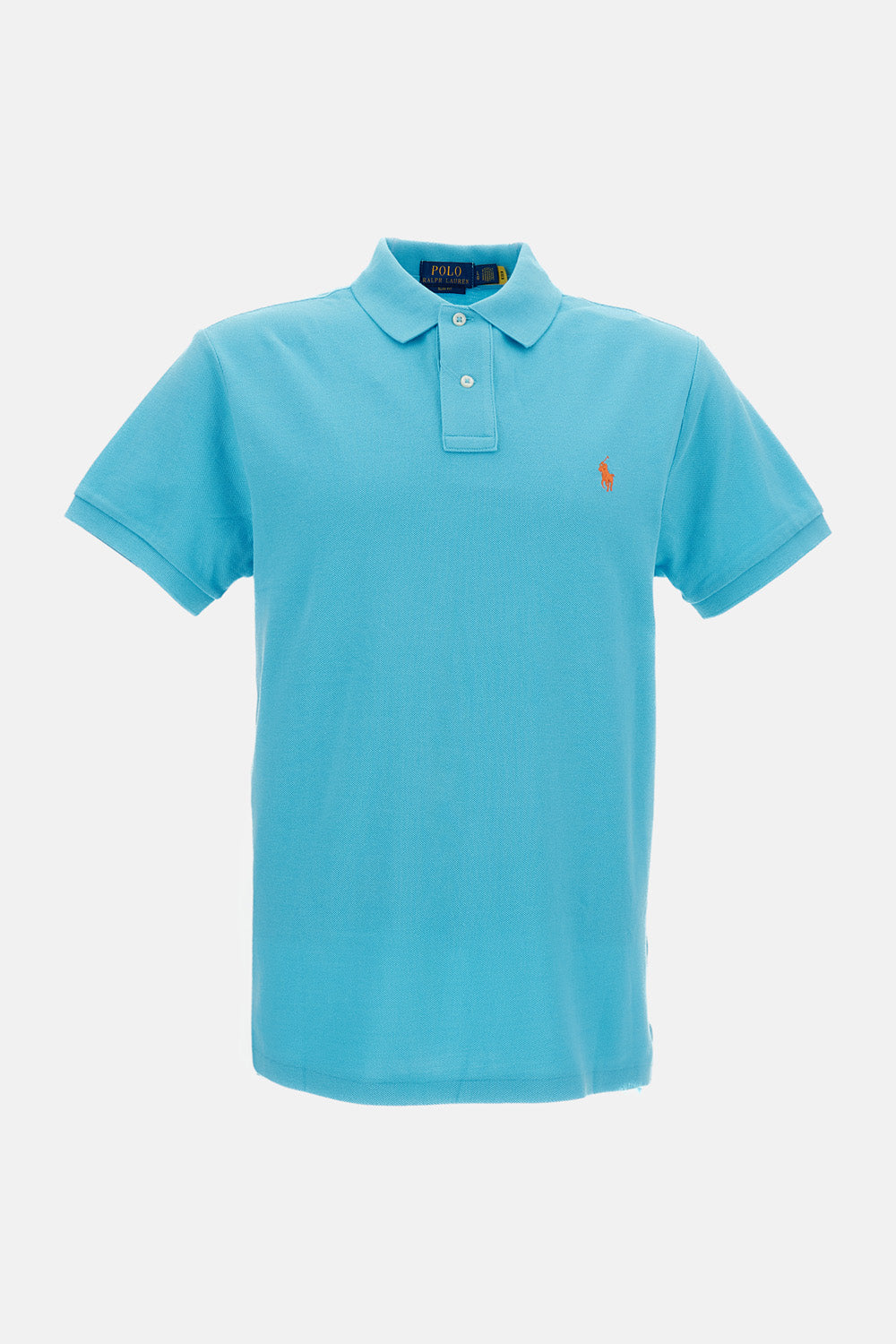 Polo Ralph Lauren T-Shirts And Polos Clear Blue Cotone