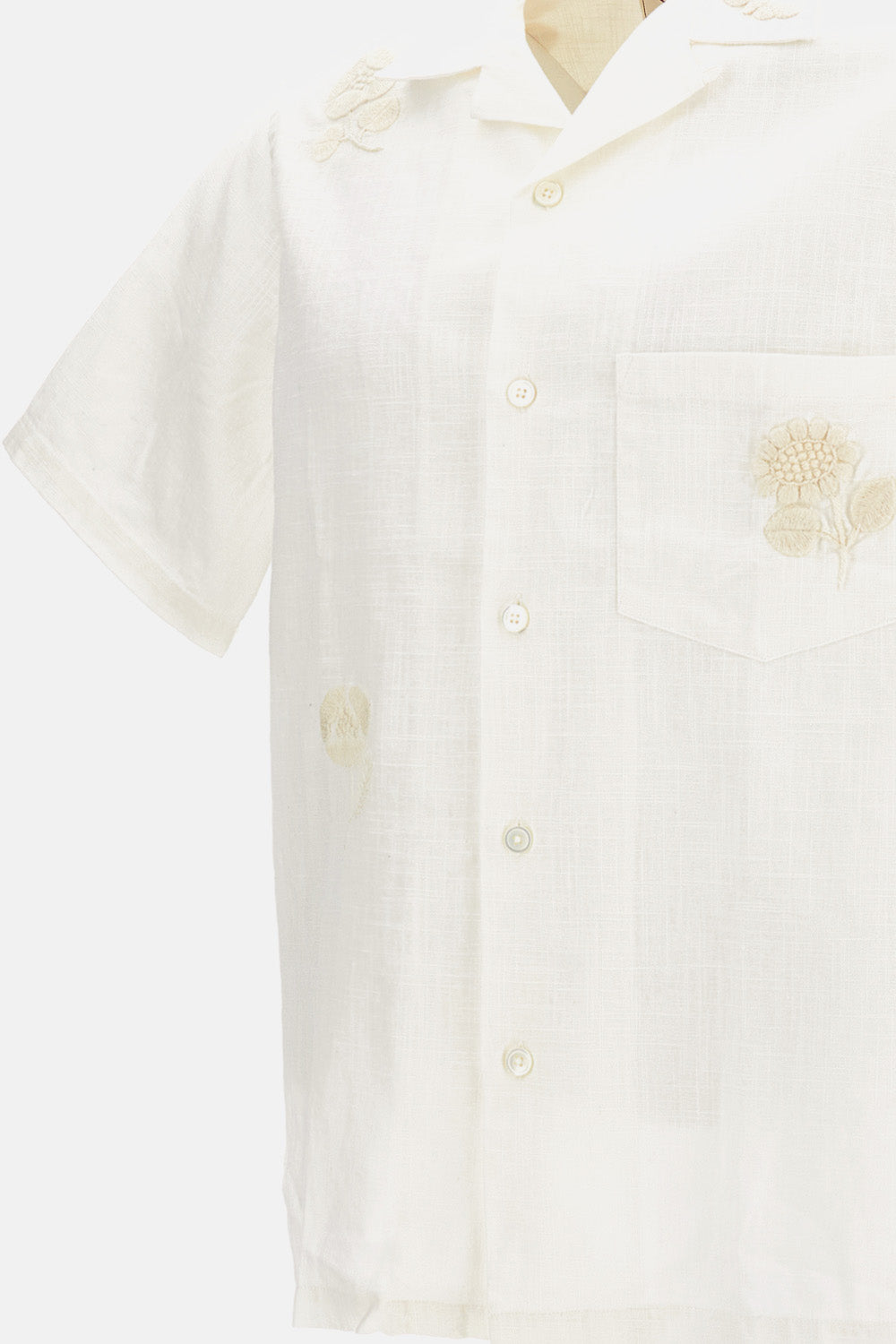 Portuguese Flannel Shirts Bianco