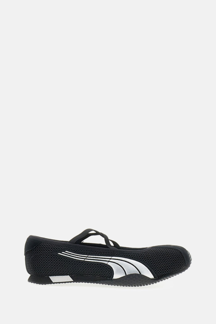 Puma Flat Shoes Nero Textile