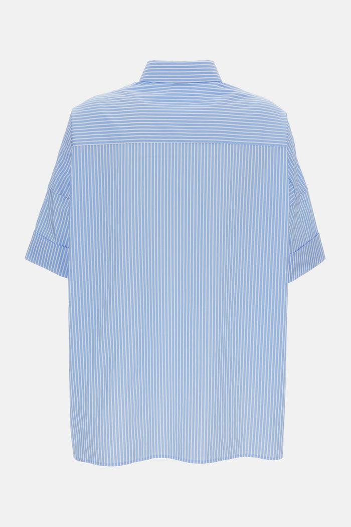Fay Shirts Clear Blue