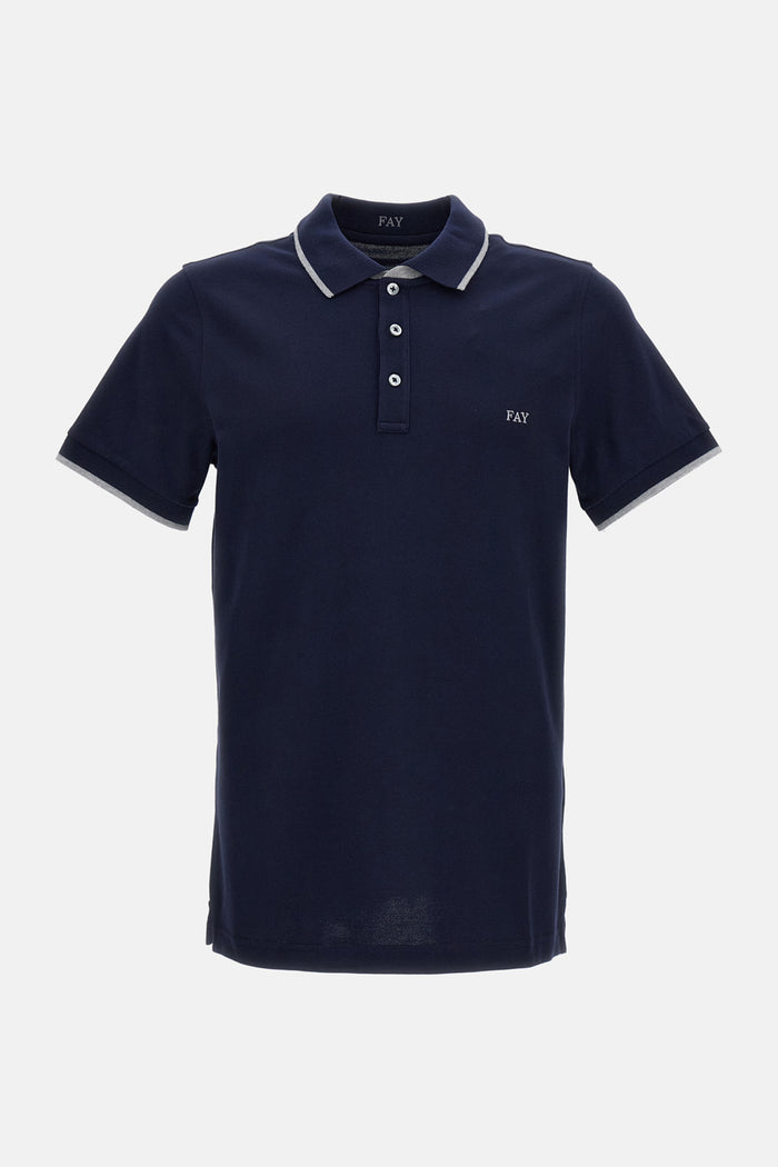 Fay T-Shirts And Polos Blue