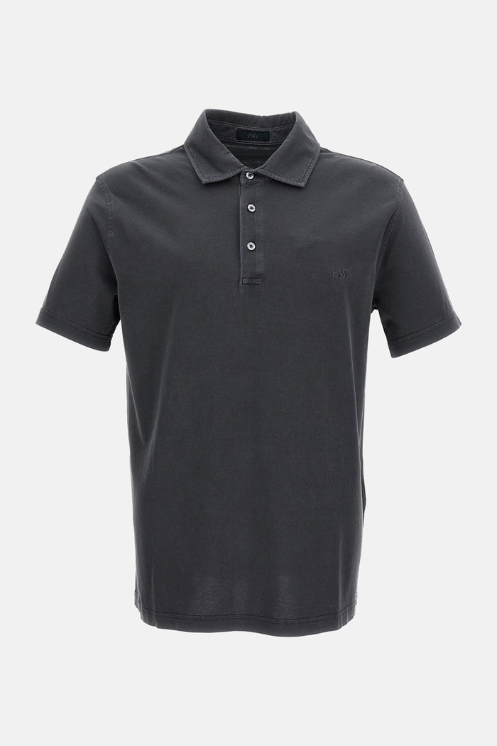 Fay T-Shirts And Polos Grey