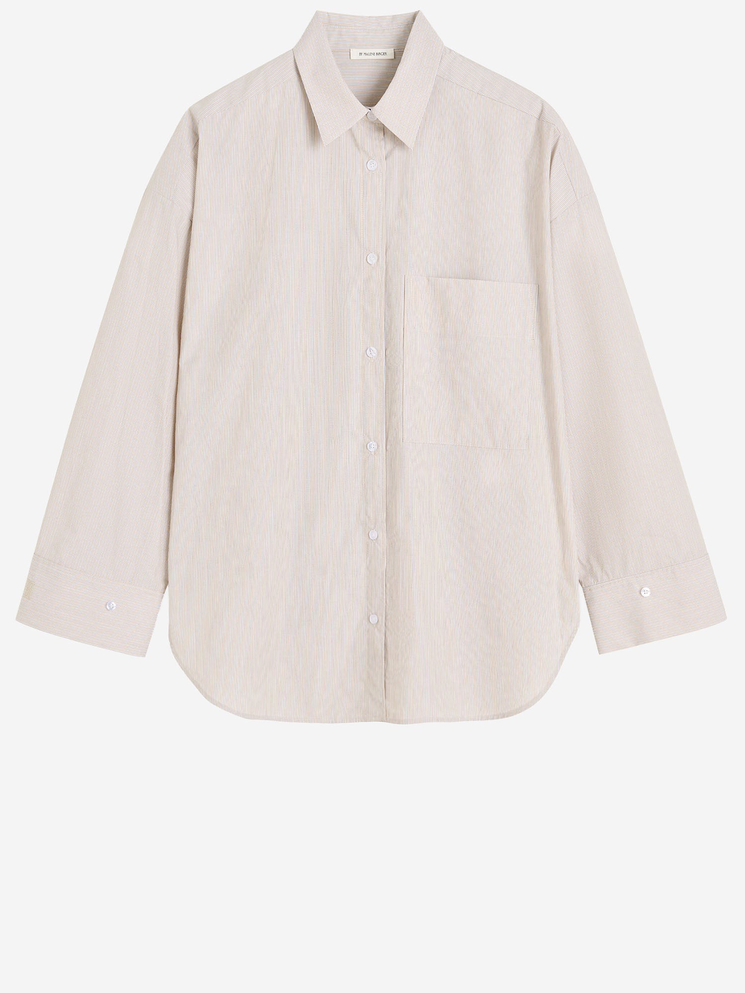 BY MALENE BIRGER Shirts Beige Cotton Organic