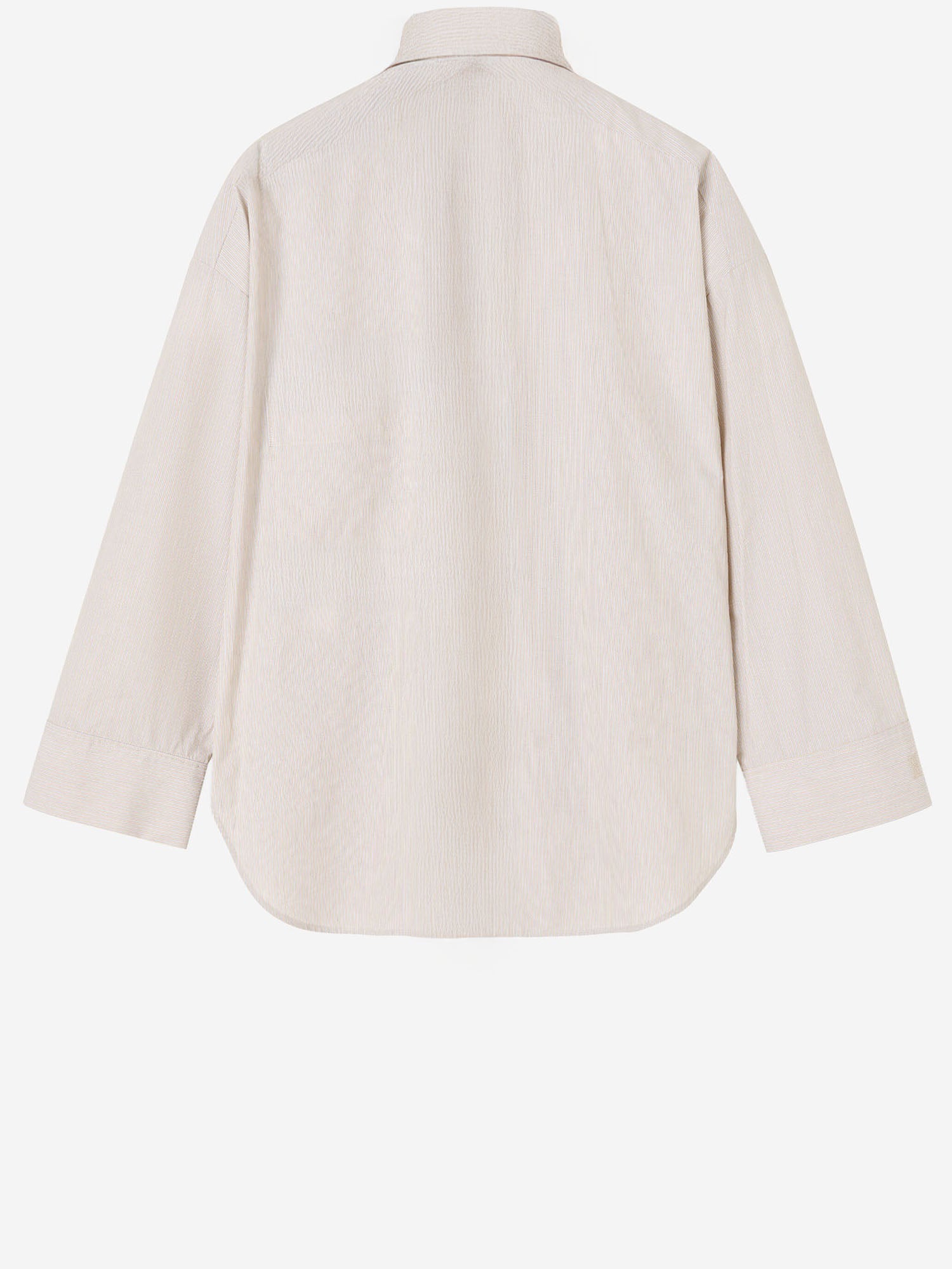 BY MALENE BIRGER Shirts Beige Cotton Organic