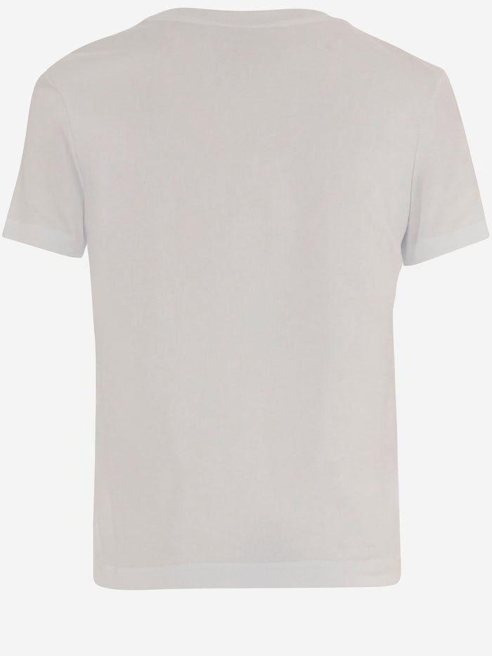 Casablanca T-shirts and Polos White Organic Cotton