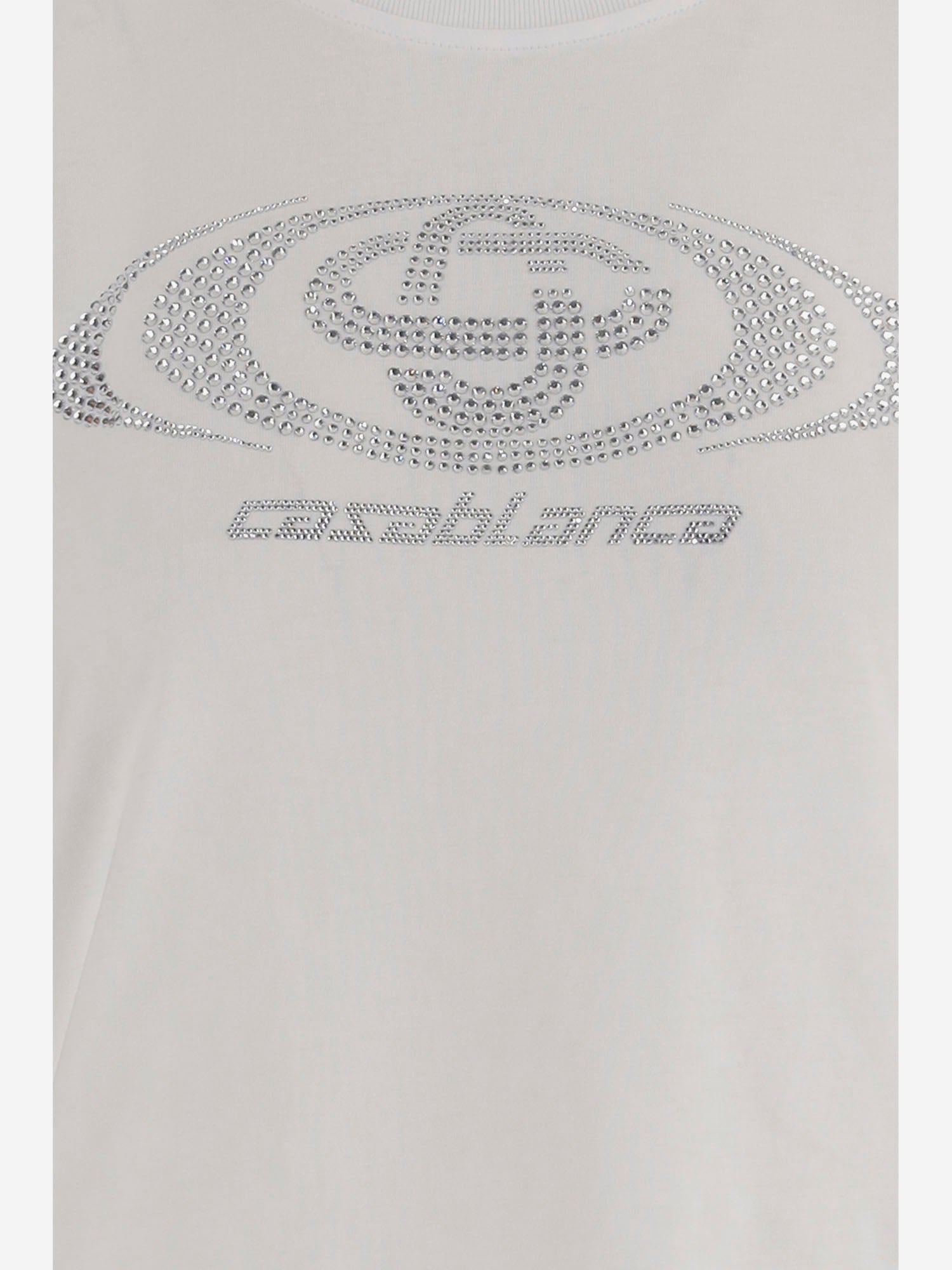Casablanca T-shirts and Polos White Organic Cotton