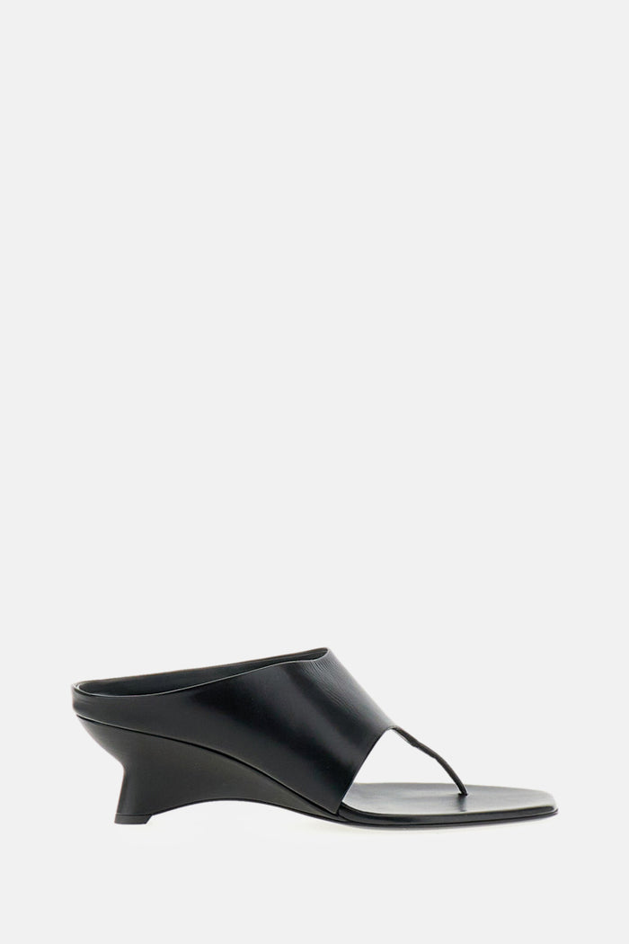 Khaite With Heel Black 100 % Pelle