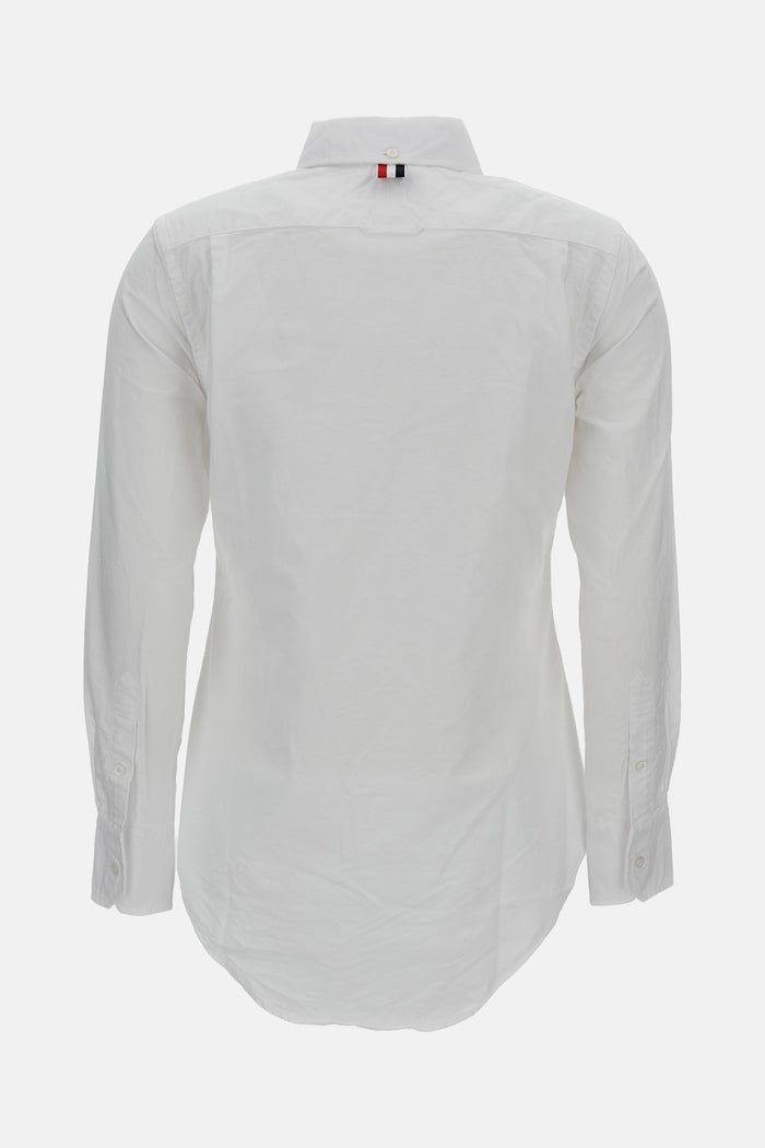 Thom Browne Shirts White Self: Cotton