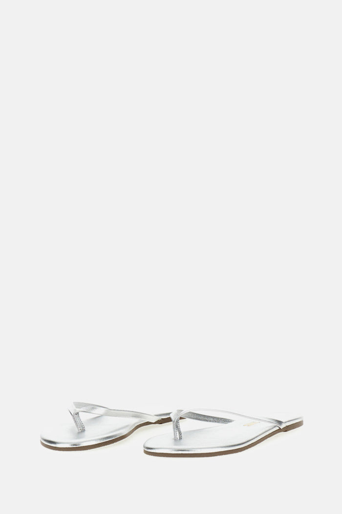 Tkees Sandals Silver Pelle