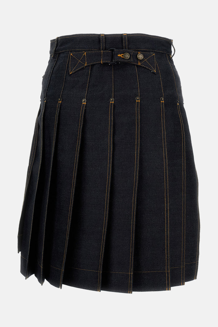 Thom Browne Shorts Blue Wo Vi Pa Pl Co