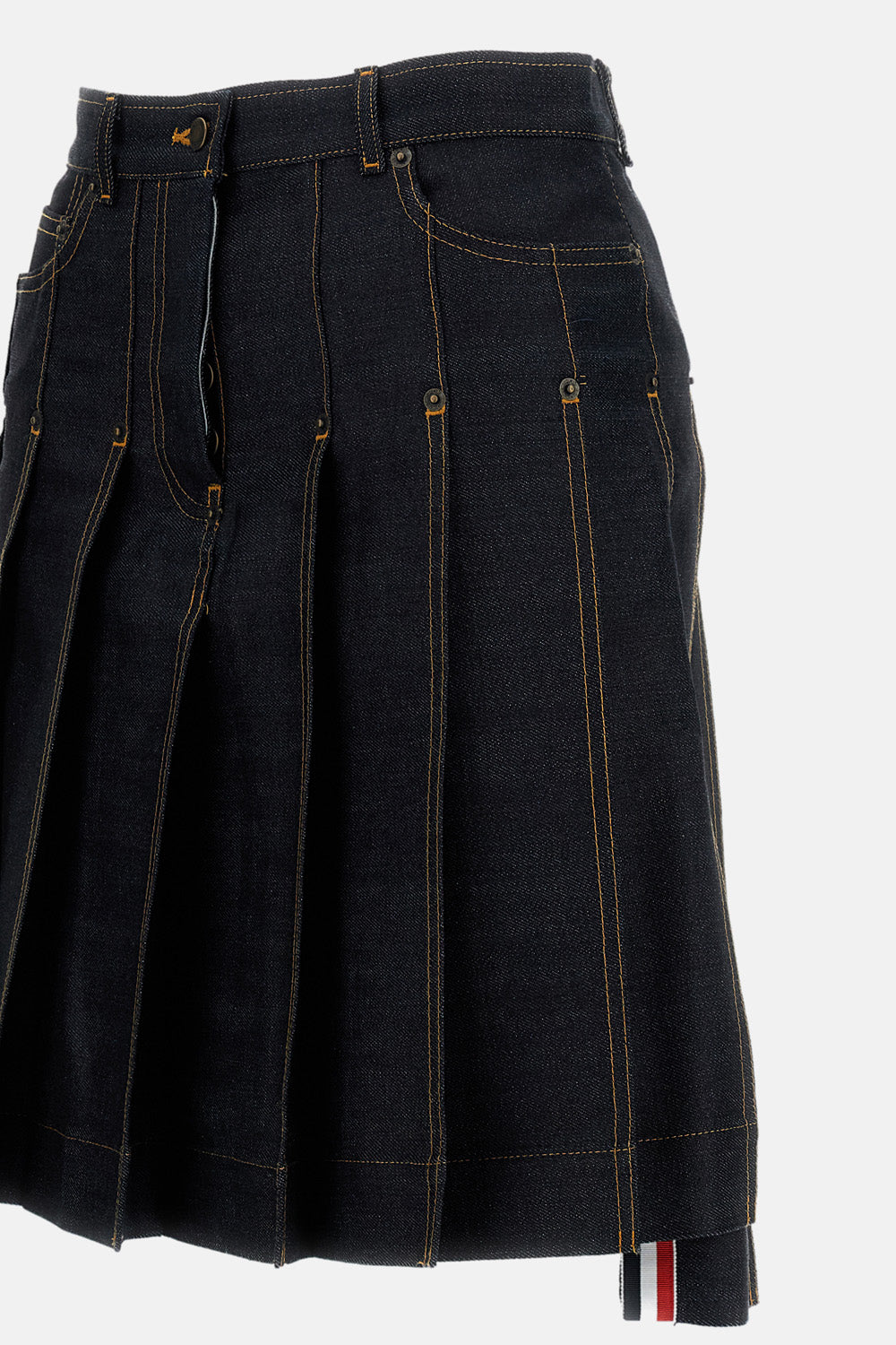 Thom Browne Shorts Blue Wo Vi Pa Pl Co