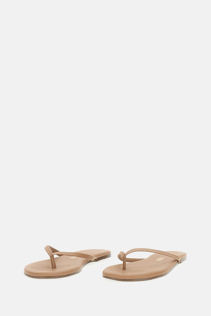 Tkees Sandals Beige Bovine Leather