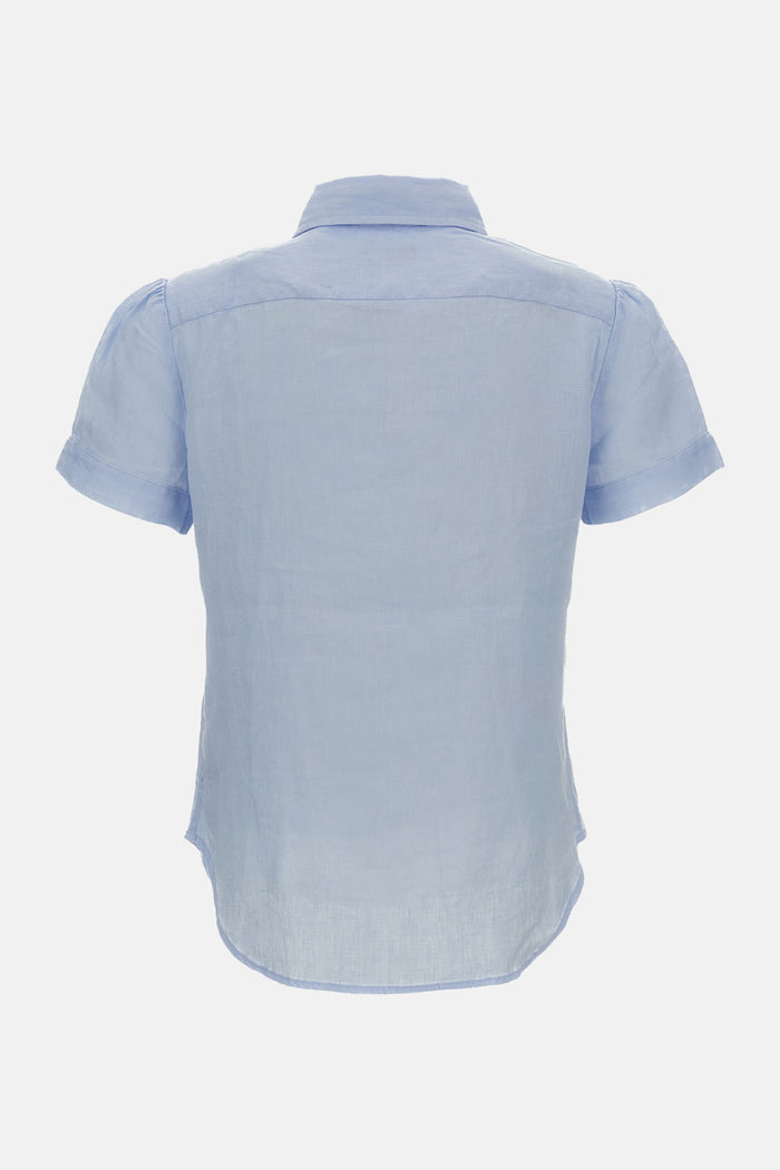 Polo Ralph Lauren Shirts Sky Blue Lino