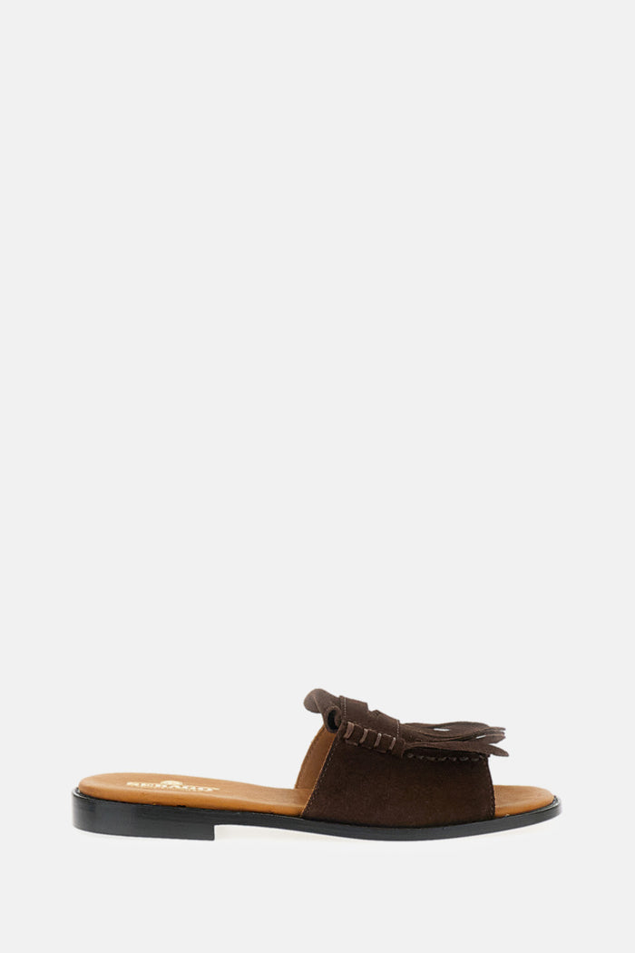 Sebago Sandals Brown Leather
