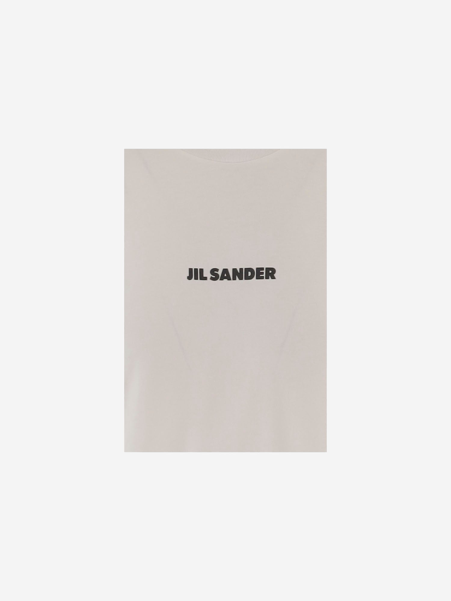 Jil Sander T-shirts and Polos White Cotone