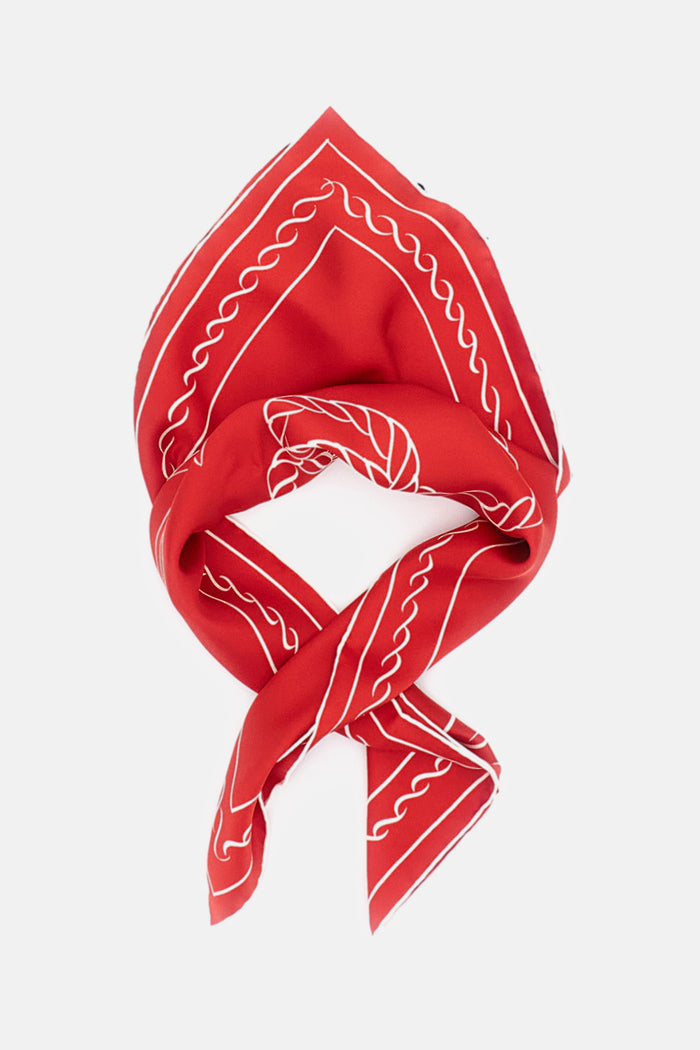 Jacquemus Scarfs Red