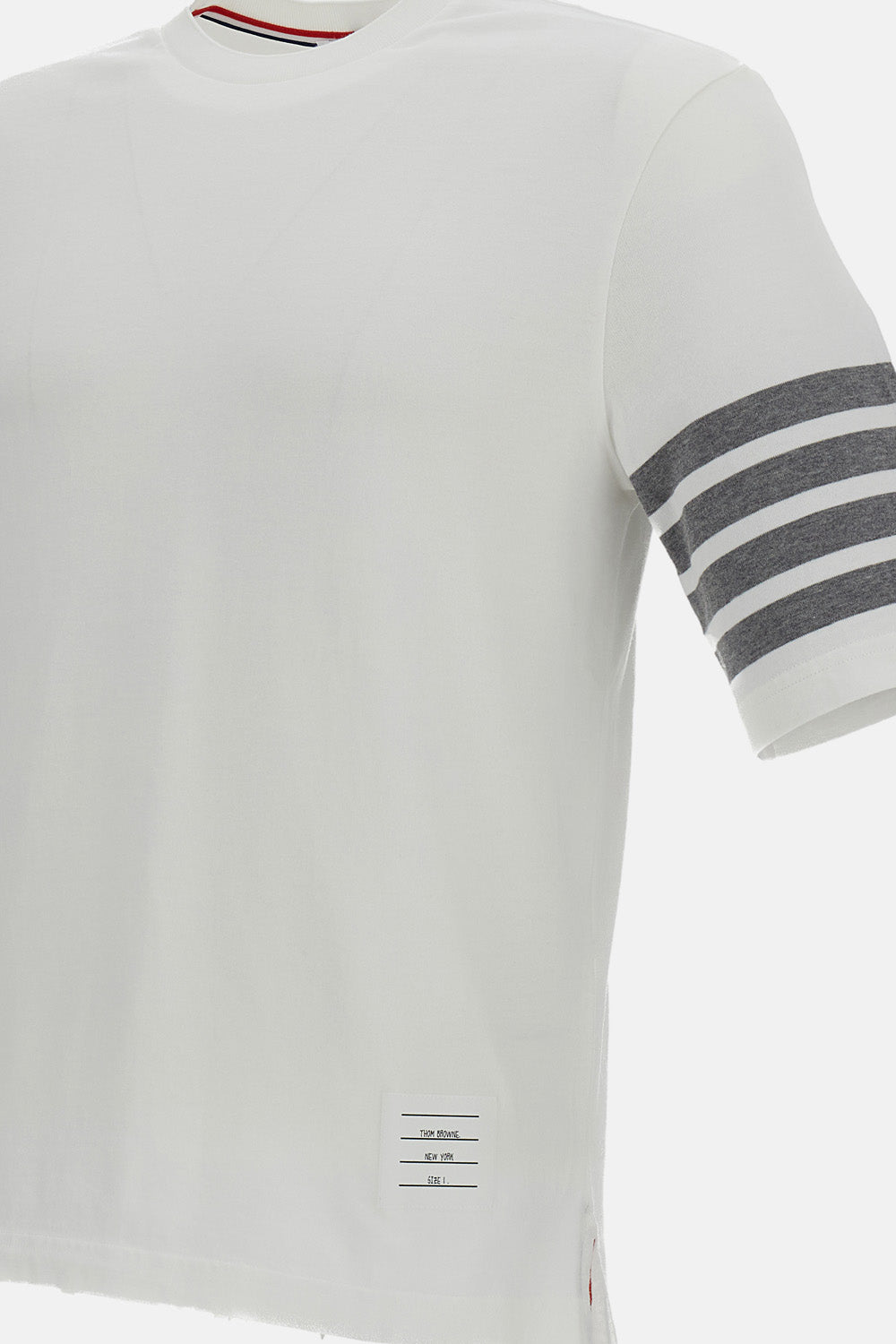 Thom Browne T-Shirts And Polos White Cotton