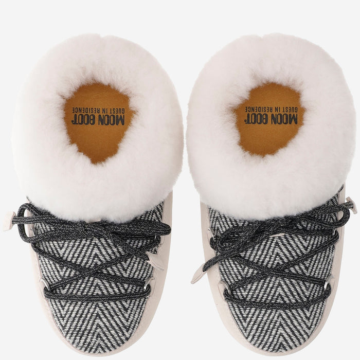 MOON BOOT X GUEST IN RESIDENCE Flat shoes White Poliammide