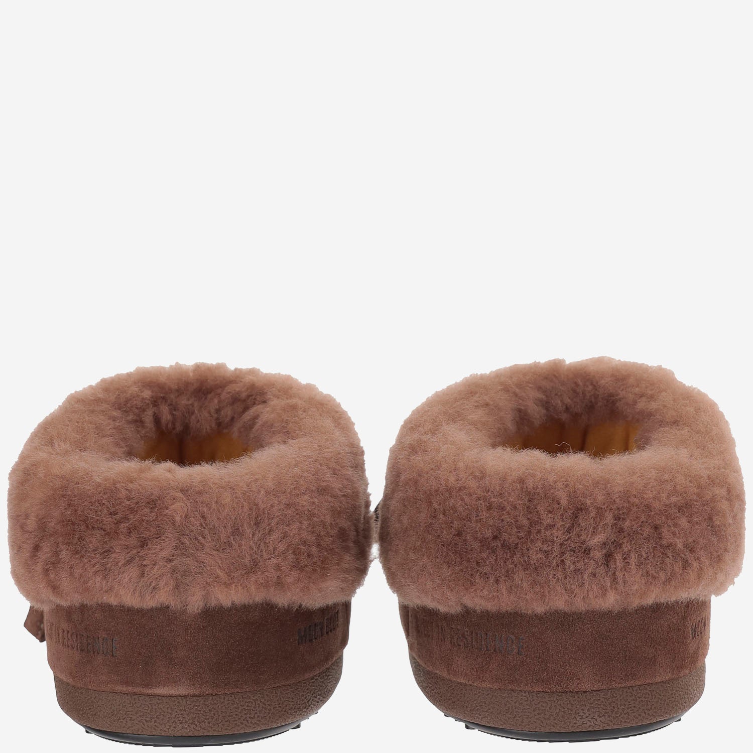 MOON BOOT X GUEST IN RESIDENCE Flat shoes Brown Poliammide