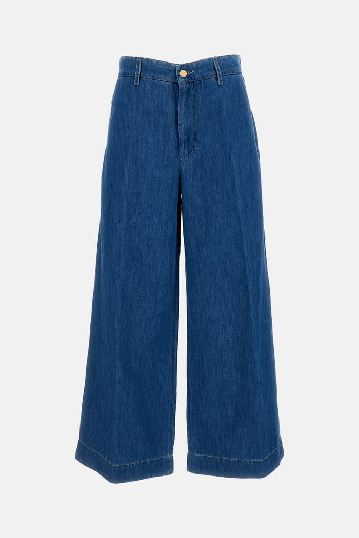 S Max Mara Jeans Blue Co Li