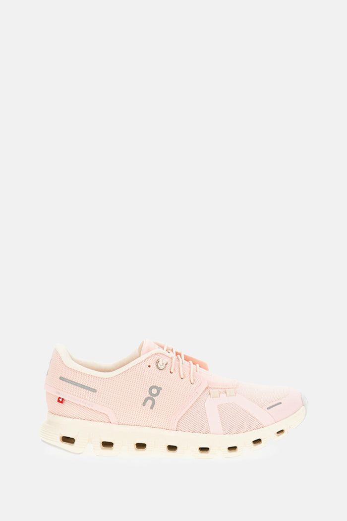 On Running Sneakers Rose Textile Rubber
