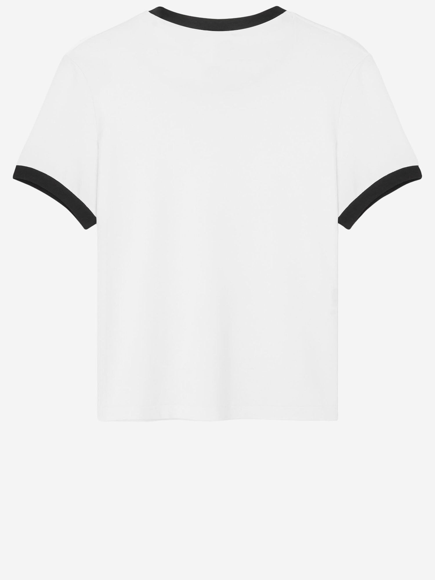 Versace T-shirts and Polos White 1.outer Fabric:elastane