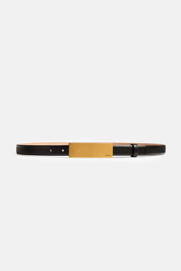Khaite Belts Black Calf Leather
