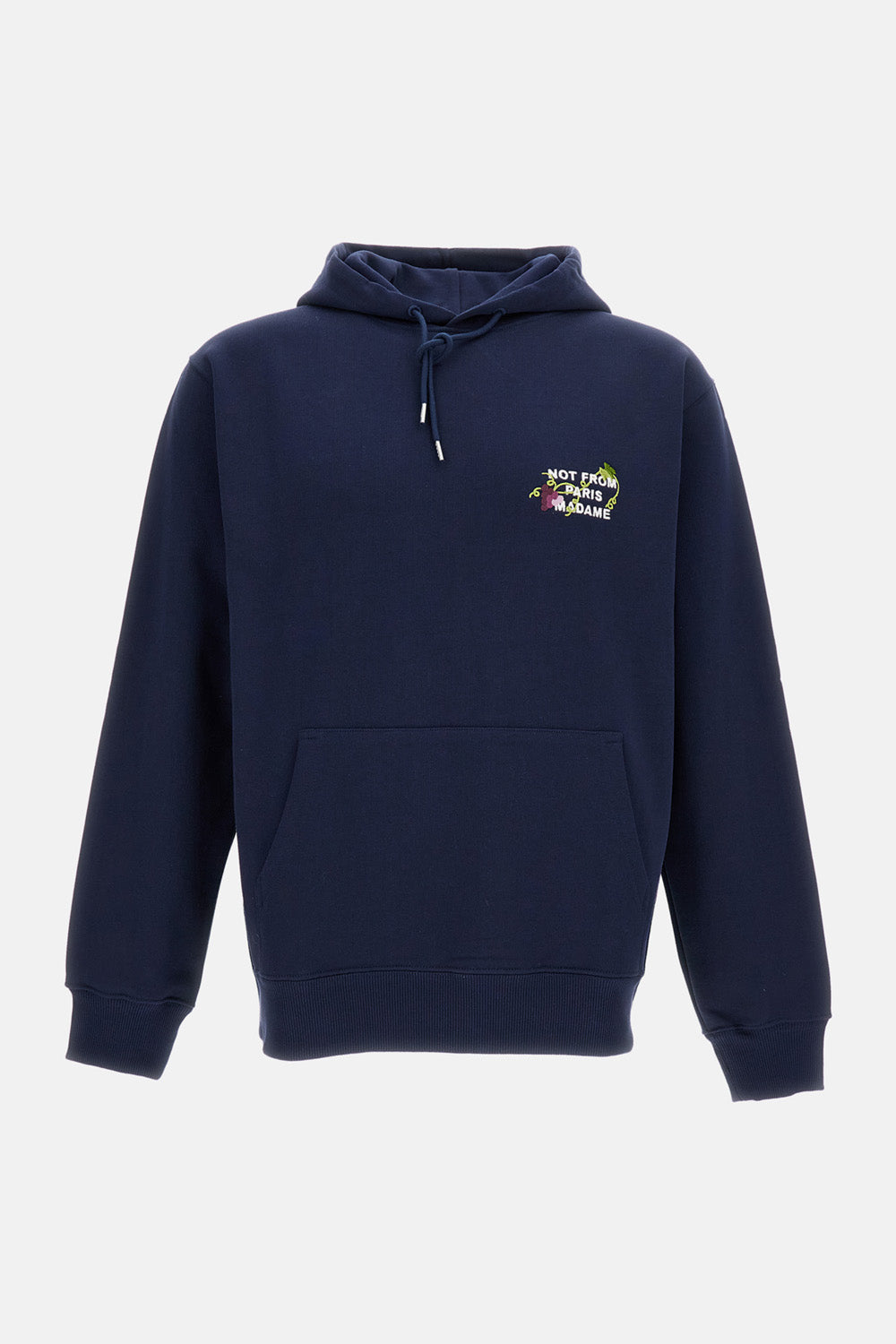 Drole De Monsieur Sweaters Blue Cotton