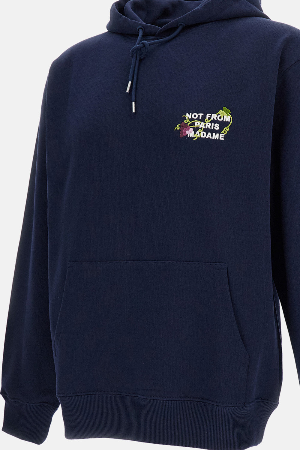 Drole De Monsieur Sweaters Blue Cotton