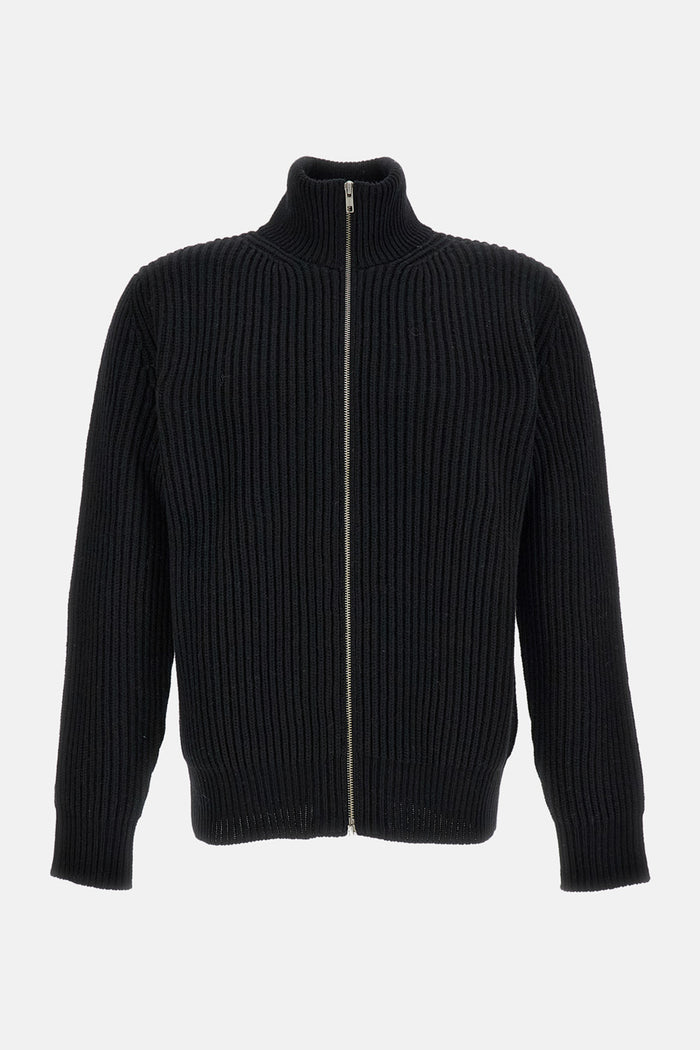 Mm6 Maison Margiela Sweaters Black Wool Polyamide