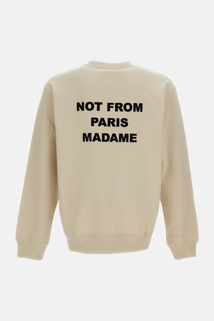 Drole De Monsieur Sweaters Beige Cotton