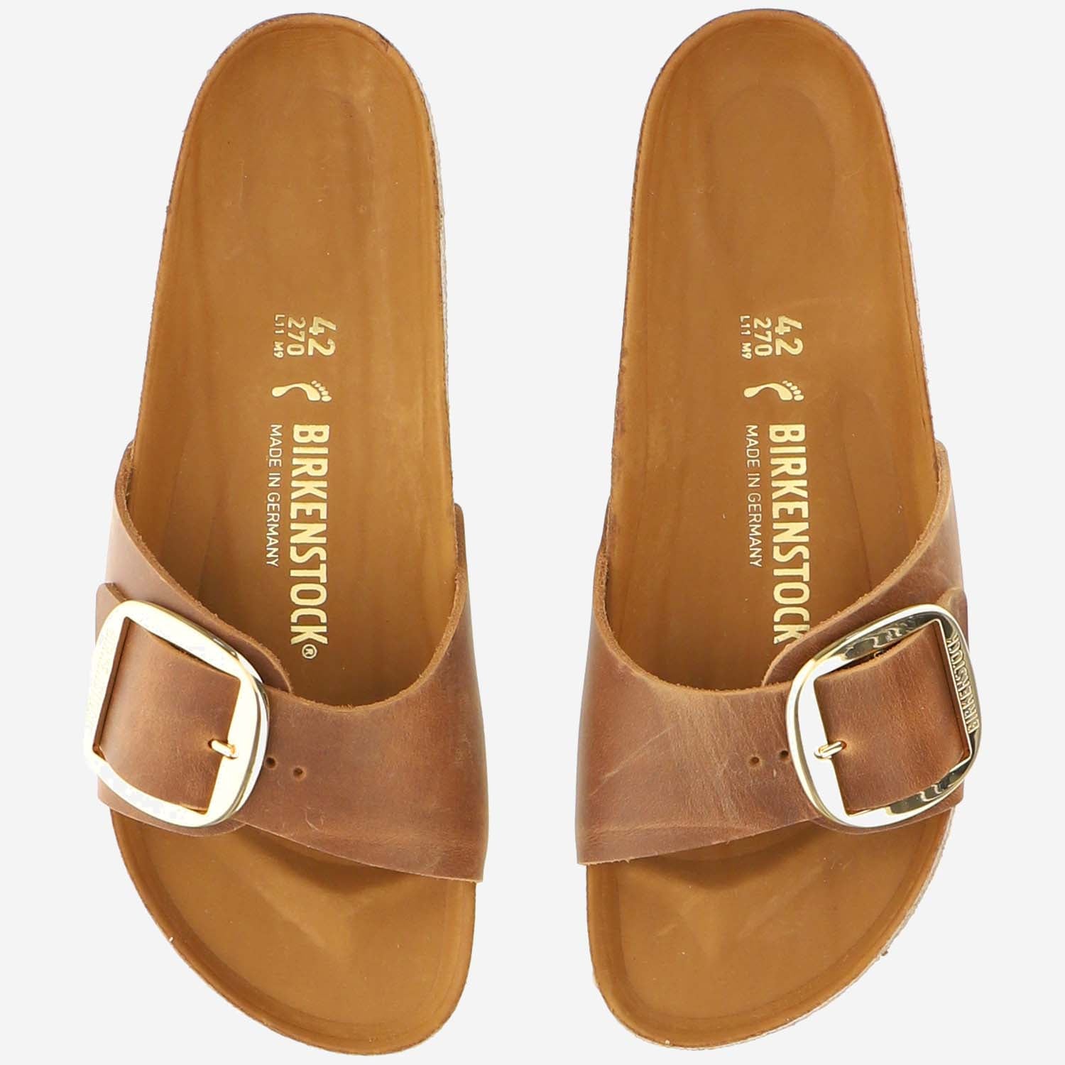 Birkenstock Sandals Marrone Chiaro Pelle