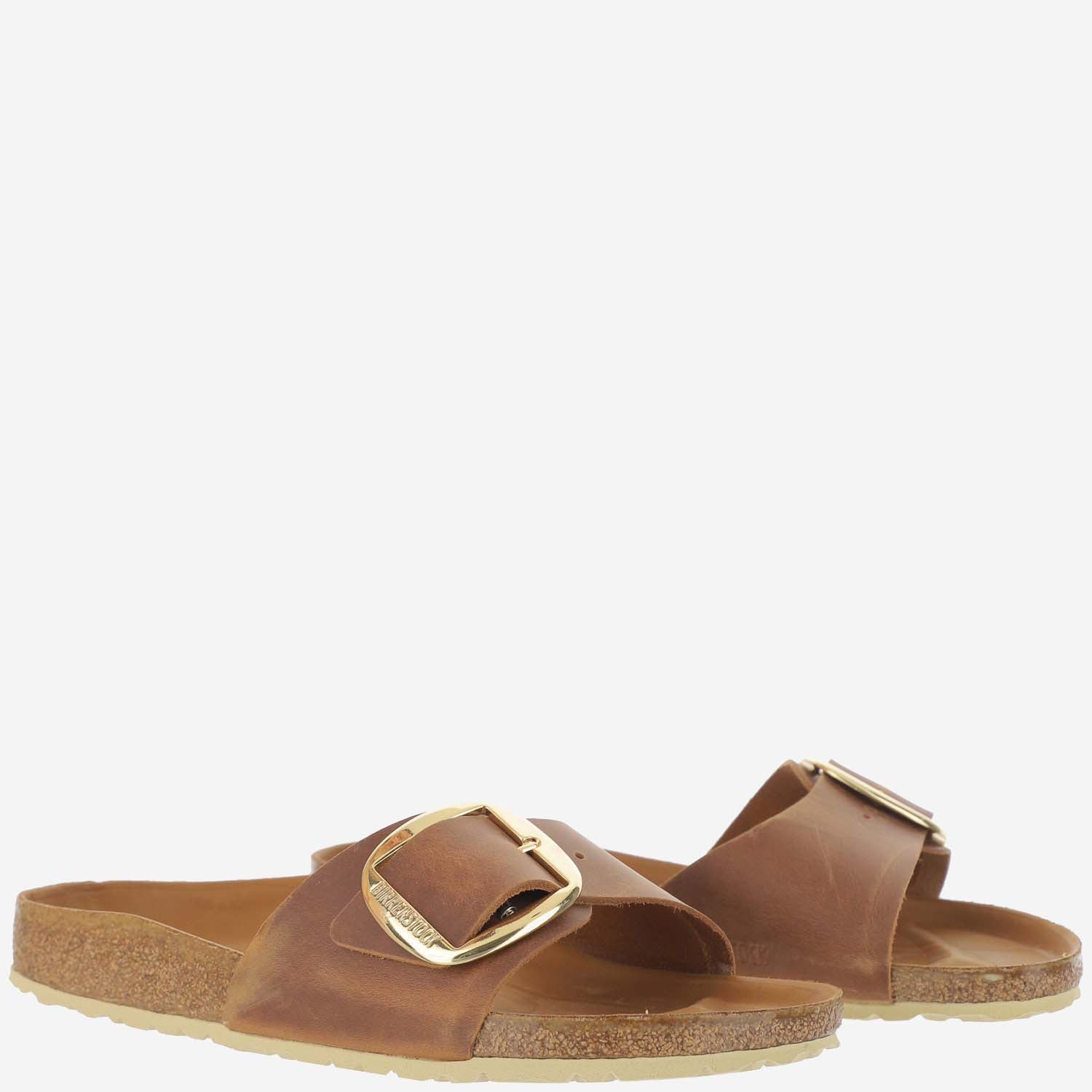 Birkenstock Sandals Marrone Chiaro Pelle