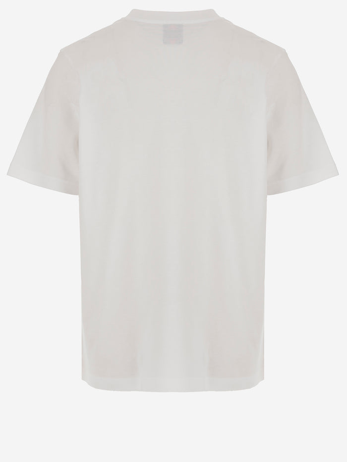 Casablanca T-shirts and Polos White Main: Cotton Contrast