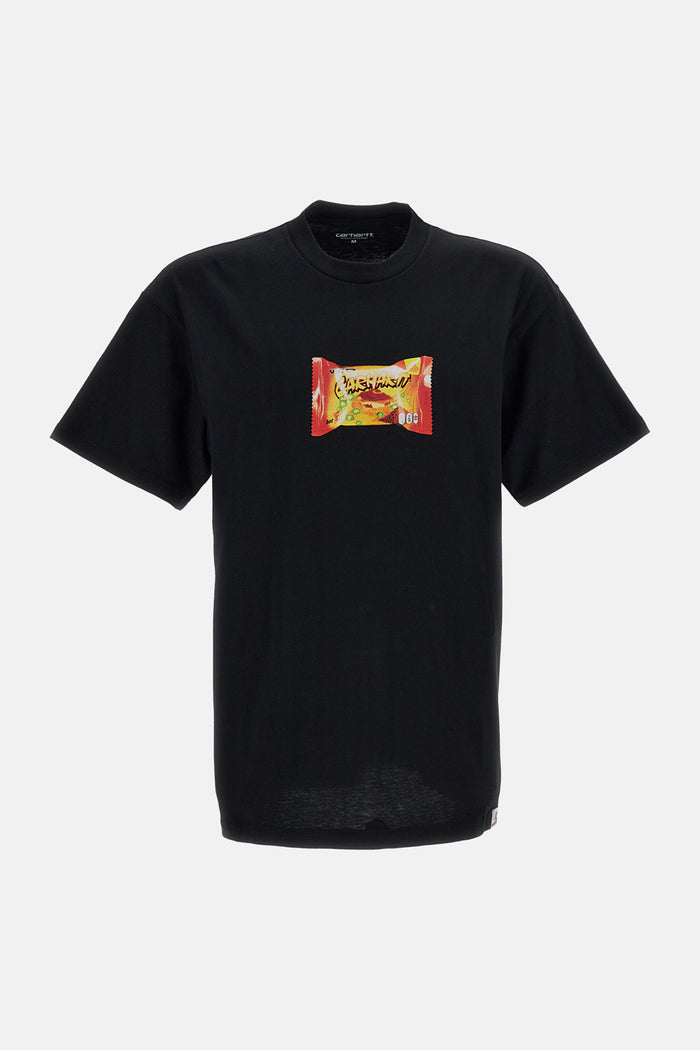 Carhartt Wip T-Shirts And Polos Black Organic Cotton