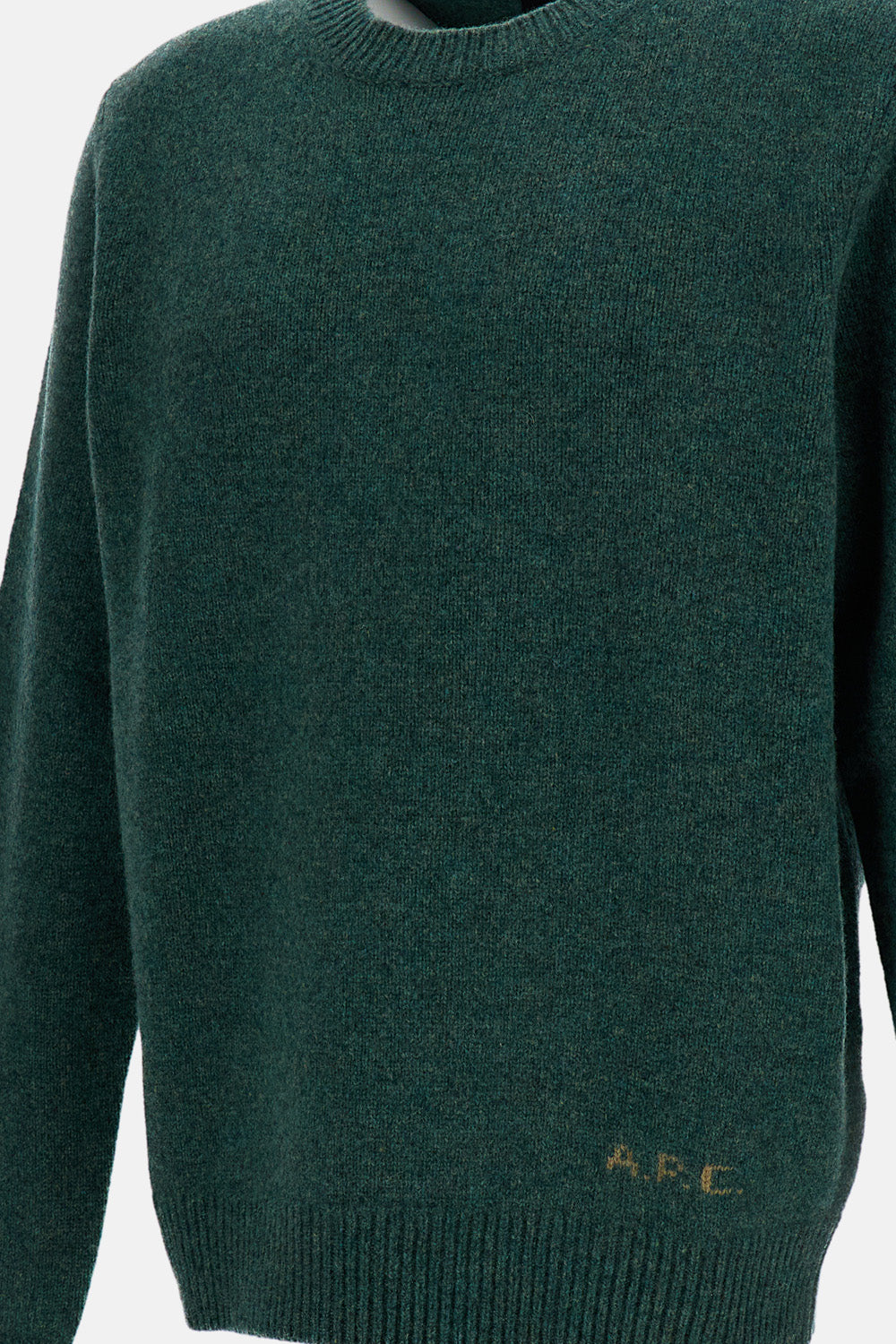 A.p.c. Sweaters Green Wool