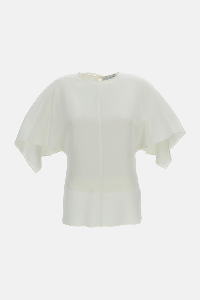 Stella Mccartney Shirts Beige Acetate Viscose