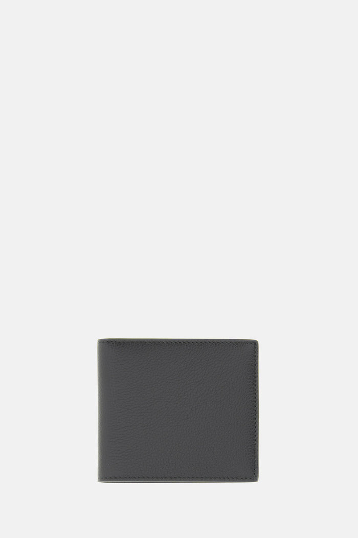 Thom Browne Wallets Grey Calf Full Grain Leather