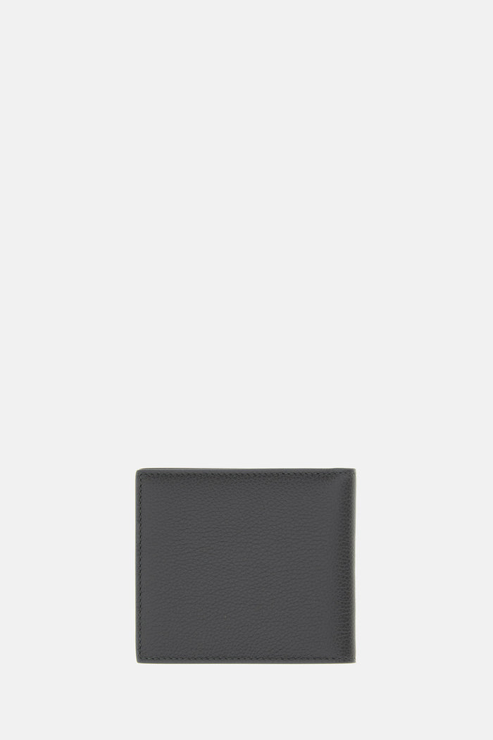 Thom Browne Wallets Grey Calf Full Grain Leather